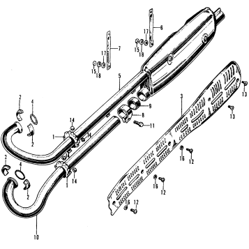 CL125A MUFFLER (CL125A)