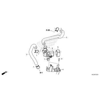 AIR INJECTION SOLENOID   VALVE