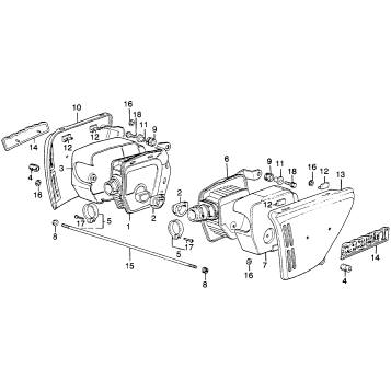 AIR CLEANER + SIDE COVER (1)