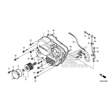 RIGHT CRANKCASE COVER