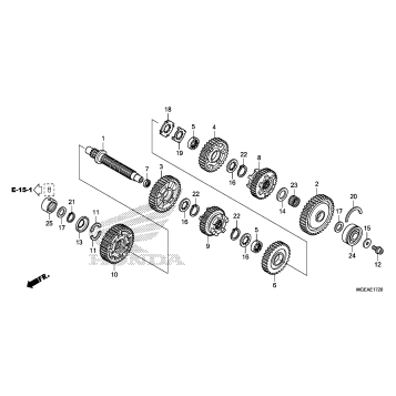 TRANSMISSION (COUNTERSHAFT)