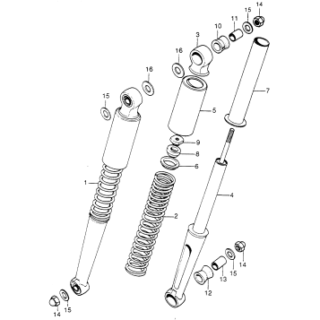 REAR SHOCK ABSORBER