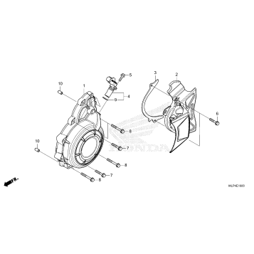LEFT CRANKCASE COVER