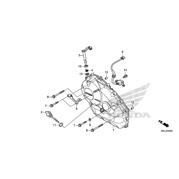 RIGHT CRANKCASE COVER (1)