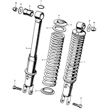 REAR SHOCK ABSORBER