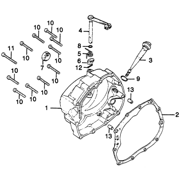RIGHT CRANKCASE COVER