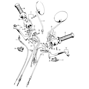 HANDLE SWITCH + CABLE K0