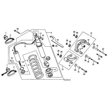 REAR SHOCK ABSORBER 82