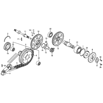 PRIMARY CHAIN + KICK STARTER