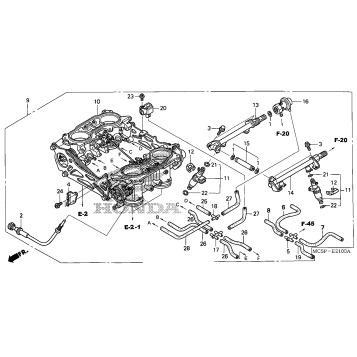 THROTTLE BODY (ASSY.)