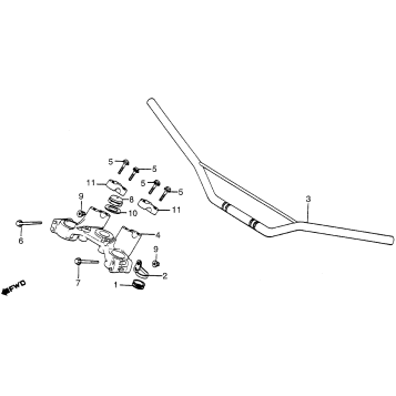 HANDLEBAR + TOP BRIDGE