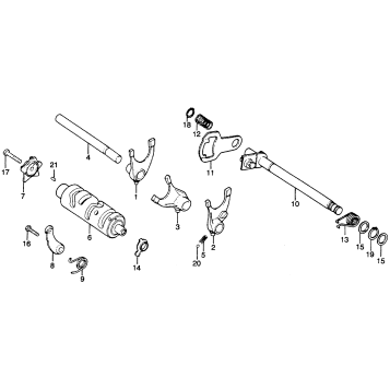 SHIFT DRUM + SPINDLE