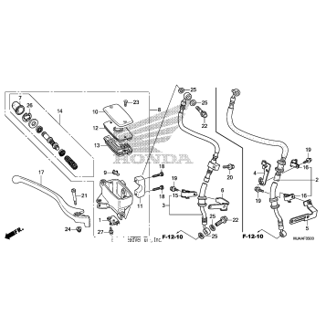 FRONT BRAKE MASTER       CYLINDER (1)