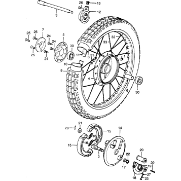 FRONT WHEEL
