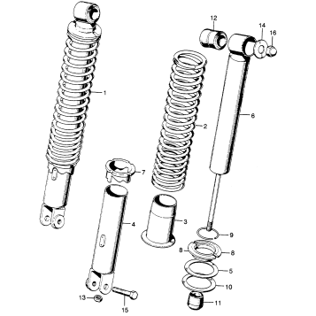 REAR SHOCK ABSORBER K