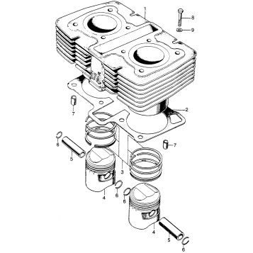 CYLINDER + PISTON