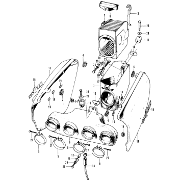 AIR CLEANER + SIDE COVER