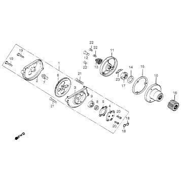 OIL PUMP + OIL FILTER