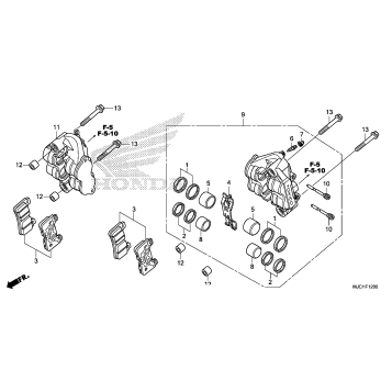 FRONT BRAKE CALIPER (1)