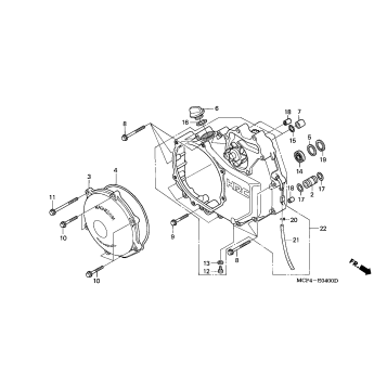 RIGHT CRANKCASE COVER