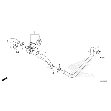 AIR INJECTION CONTROL    VALVE