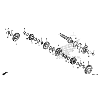 TRANSMISSION             (COUNTERSHAFT)