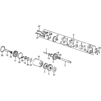 OIL PUMP + OIL FILTER