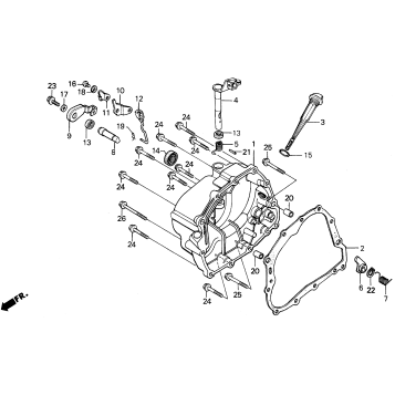 RIGHT CRANKCASE COVER