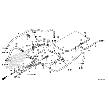 THERMOSTAT@WATER HOSE