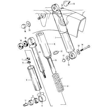 REAR SHOCK ABSORBER