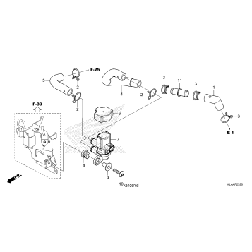 AIR INJECTION SOLENOID   VALVE