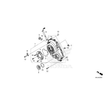 RIGHT CRANKCASE COVER