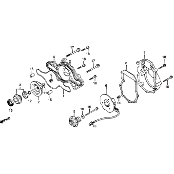 WATER PUMP + PULSE GENERATOR