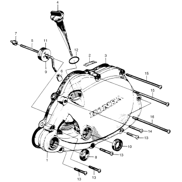RIGHT CRANKCASE COVER