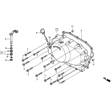 RIGHT CRANKCASE COVER
