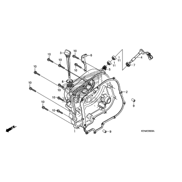 RIGHT CRANKCASE COVER