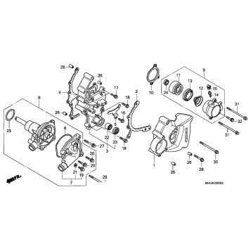 LEFT CRANKCASE COVER