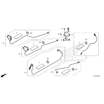 ANTENNA SET@CORD SET