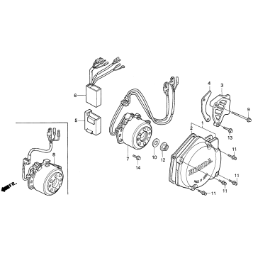 LEFT CRANKCASE COVER