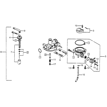 CARBURETOR 80-81