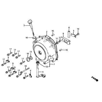 RIGHT CRANKCASE COVER