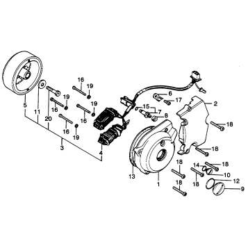 LEFT CRANKCASE COVER