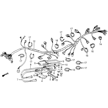 WIRE HARNESS + IGNITION COIL