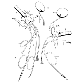 SWITCHES + CABLES + MIRRORS