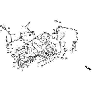 RIGHT CRANKCASE COVER