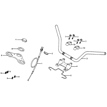 HANDLEBAR + TOP BRIDGE