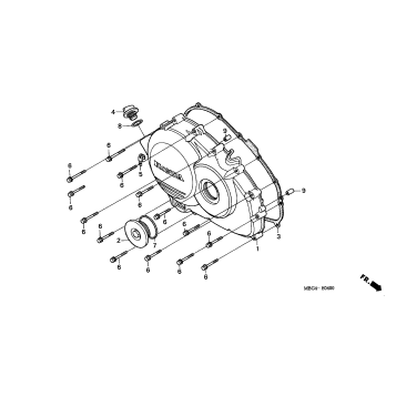 RIGHT CRANKCASE COVER