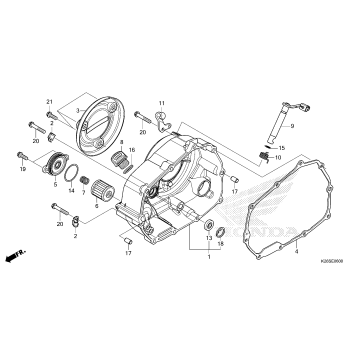 RIGHT CRANKCASE COVER