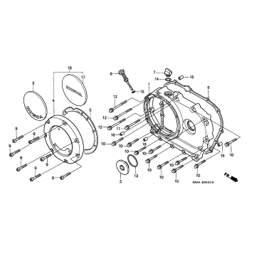 RIGHT CRANKCASE COVER
