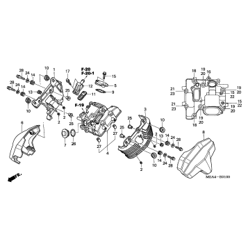 CYLINDER HEAD COVER (FR.)